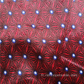 Tissu de canapé en velours africain 100% polyester tricoté